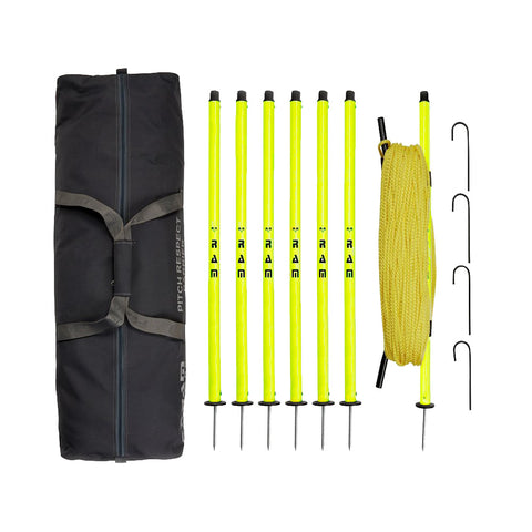 Portable Pitch Respect Barriers - 60m Rope