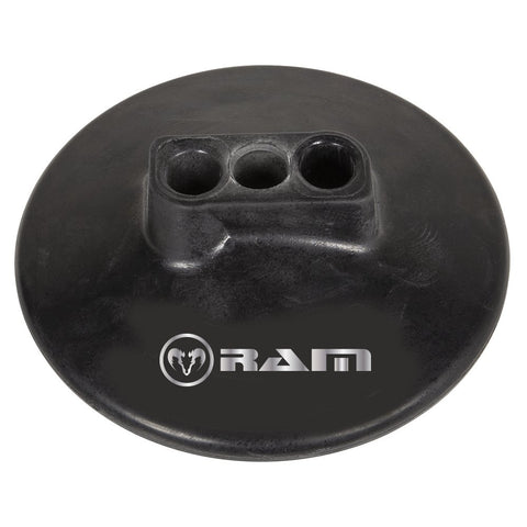 Ram Rugby-3 Hole Rubber Base for Two Piece Poles