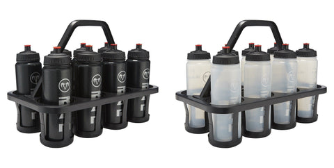 Ram Rugby-8 Water Bottles & Plastic Carrier Set