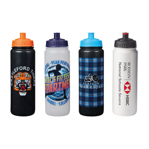 Ram Rugby-Custom Water Bottles - Quantity 100-249 - 4 week delivery
