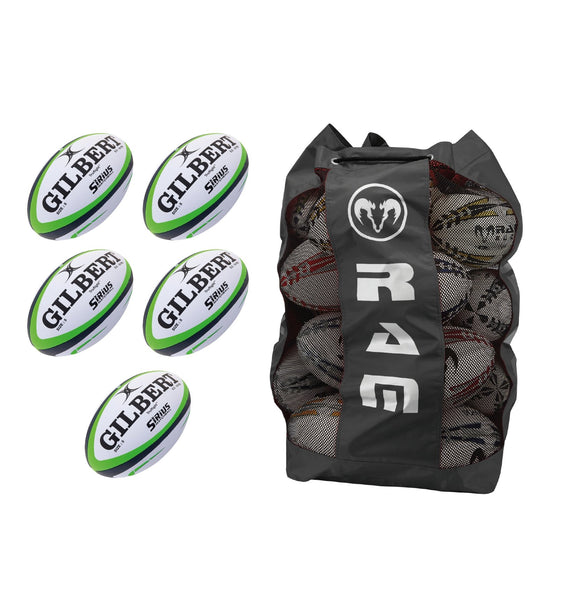 Gilbert Training Ball Bundle Ram Rugby