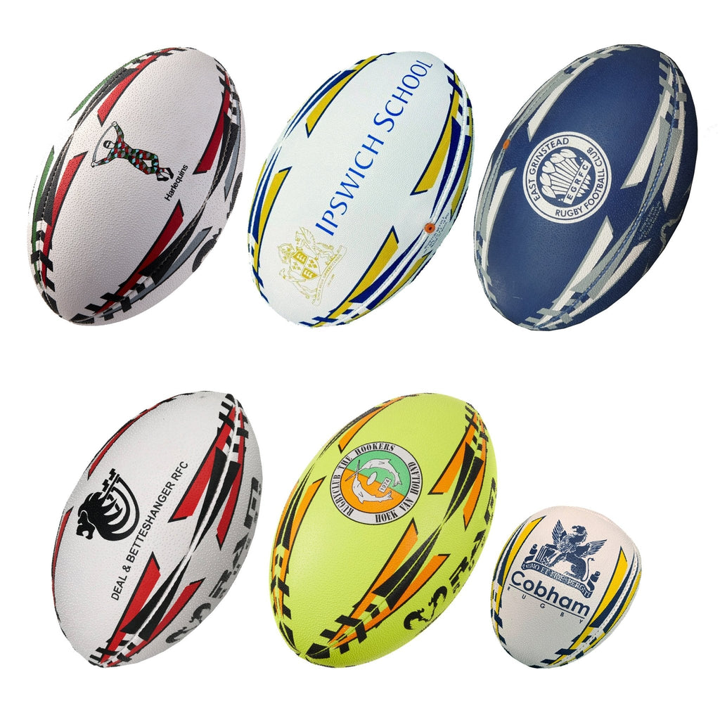 Ram Rugby-10. Custom Training Balls & Tag Belts