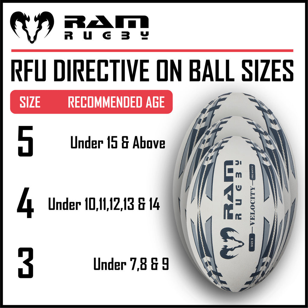 New - Velocity Pro Match Rugby Ball