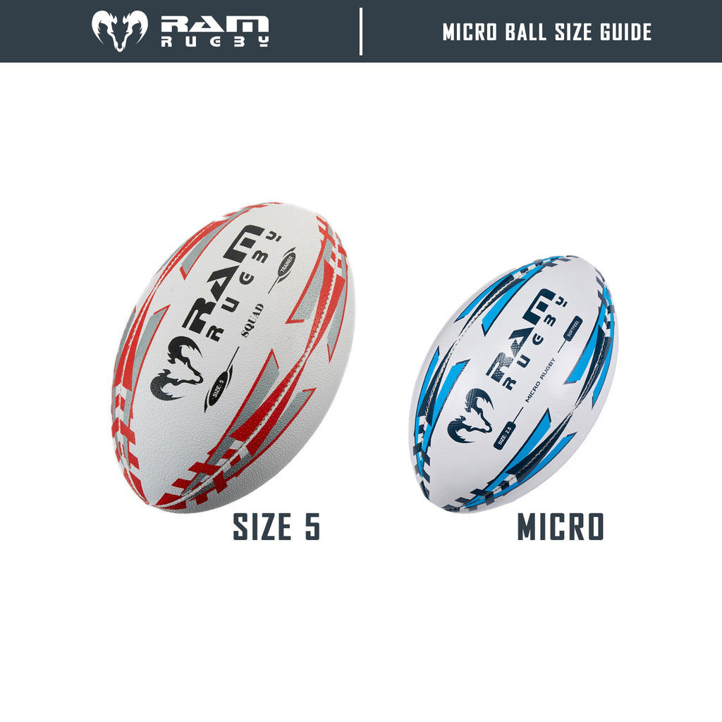 Micro Rugby - Soft Feel Ball - Size 2.5