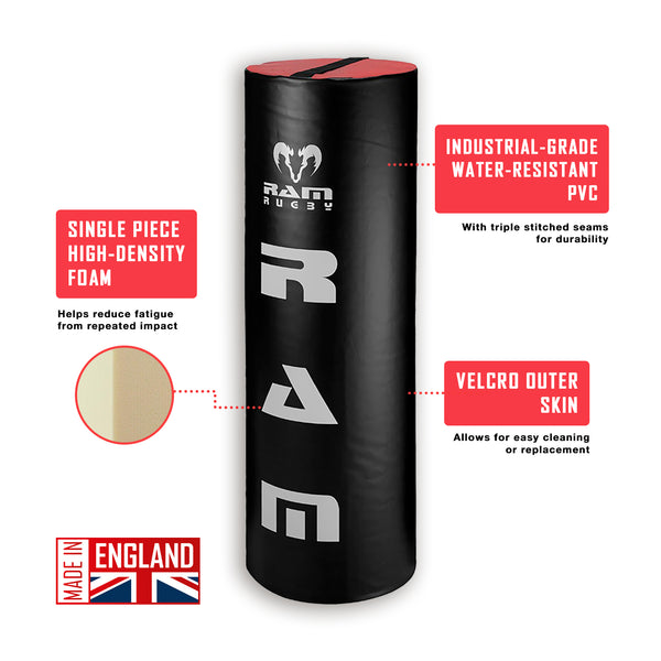 Rugby Tackle Bags - Black/Red