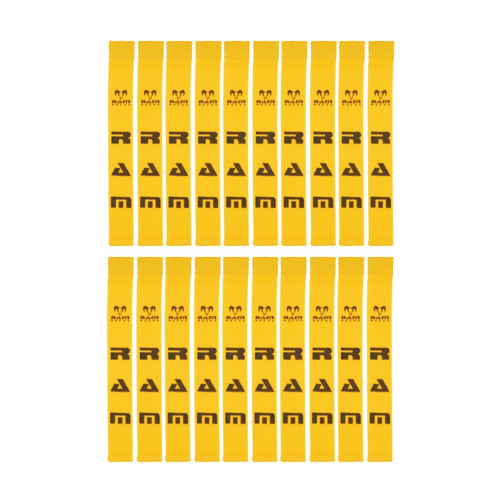 Tag Rugby- 20 x Tags Only - Woven Webbing