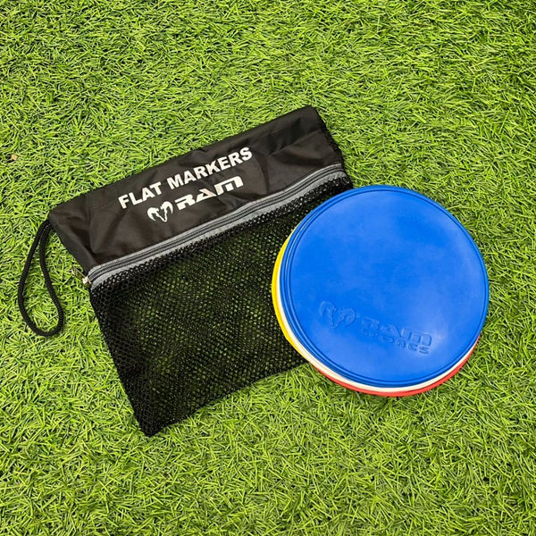 Flat Marker Cones - Set of 20