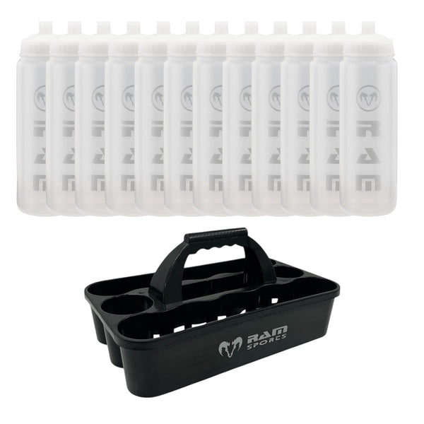 12 Bottle Plastic Water Bottle Carrier sets