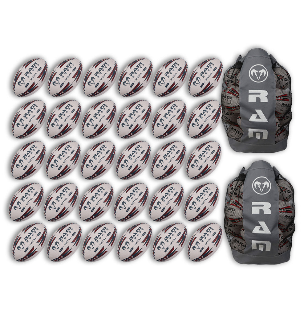 New - Optima Pro Hybrid Rugby Ball