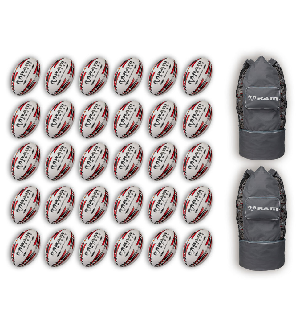 Gripper 2.0 Pro Trainer Ball Bundle - 30 x balls and 2 bags