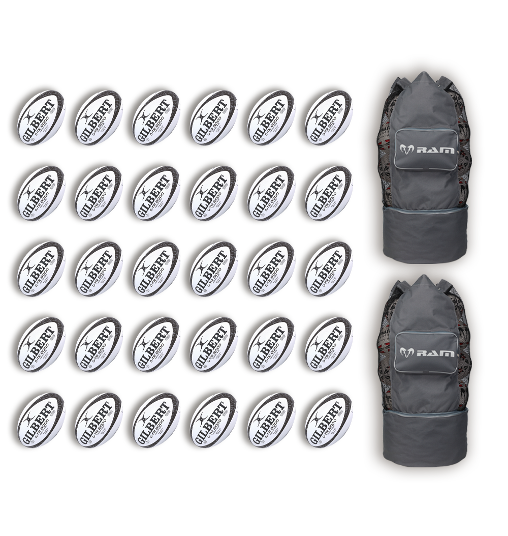 25 or 30 x Gilbert G-TR8000 Trainer Ball Bundles