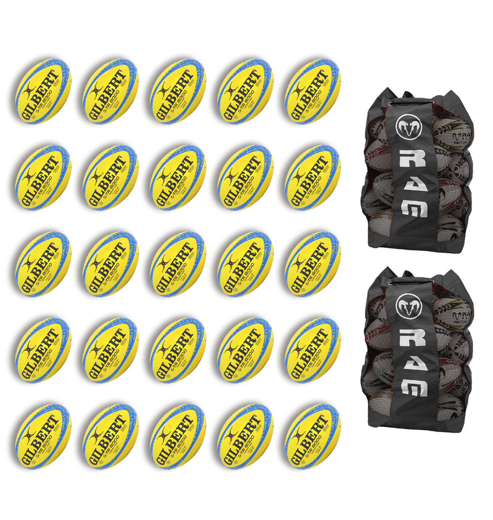 25 or 30 x Gilbert G-TR8000 Trainer Ball Bundles