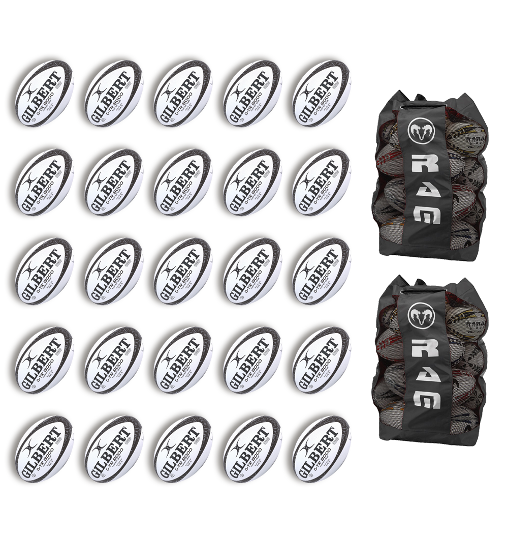 25 or 30 x Gilbert G-TR8000 Trainer Ball Bundles
