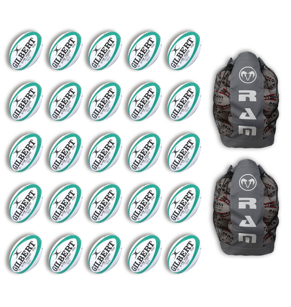 25 x Gilbert G-TR7000 Trainer Ball Bundle