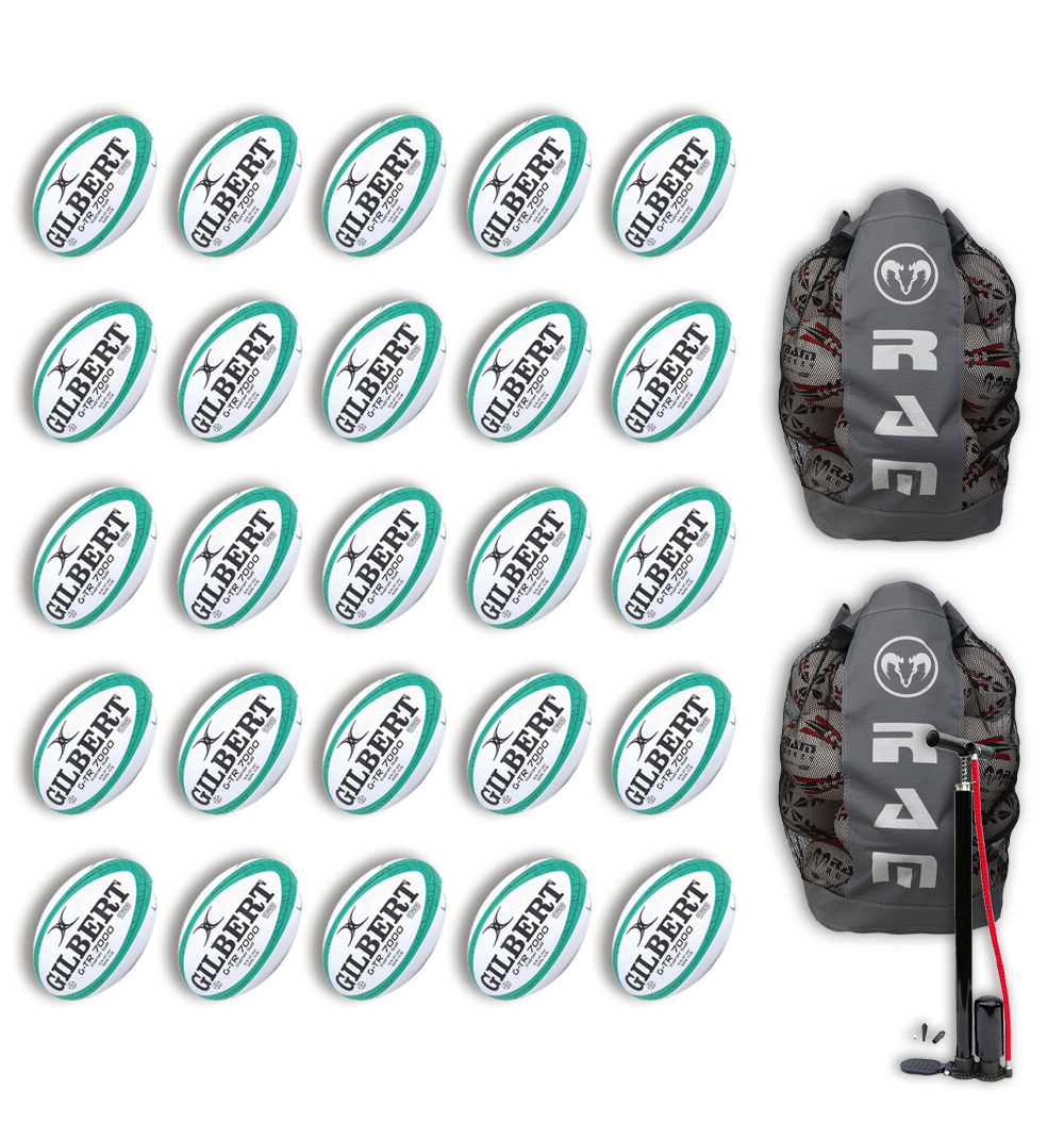 25 x Gilbert G-TR7000 Trainer Ball Bundle