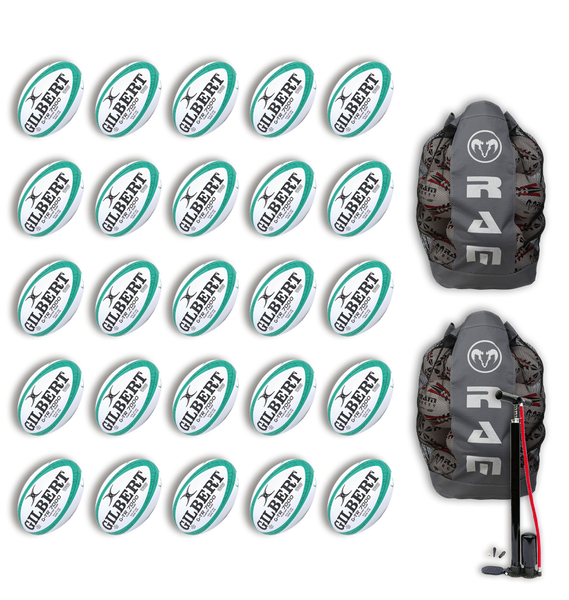 Gilbert G-TR7000 Trainer Ball Bundles - 25 Balls & 2 Bags