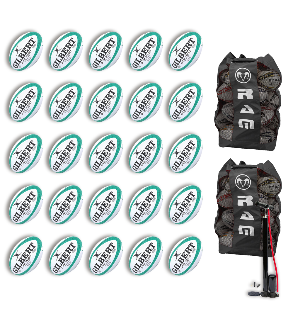 25 x Gilbert G-TR7000 Trainer Ball Bundle