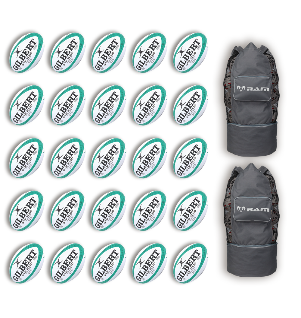 25 x Gilbert G-TR7000 Trainer Ball Bundle