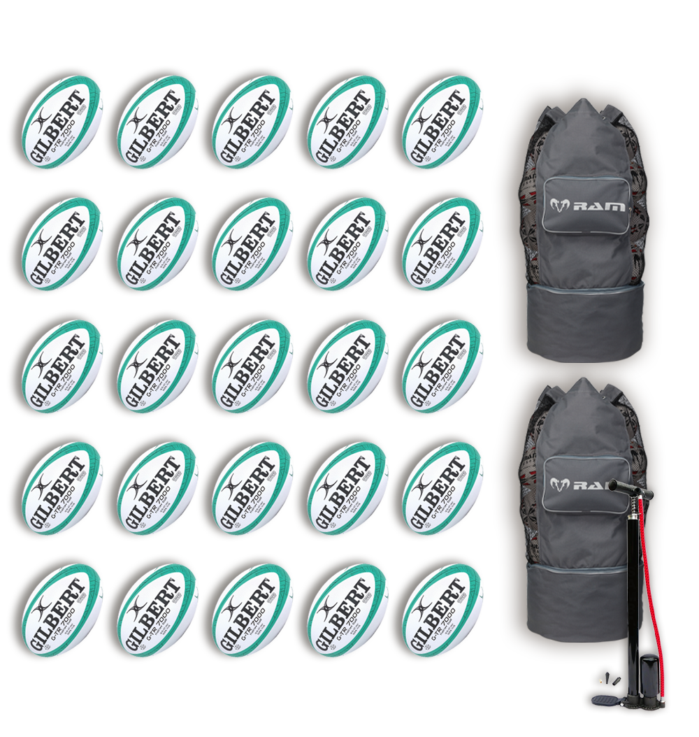 25 x Gilbert G-TR7000 Trainer Ball Bundle