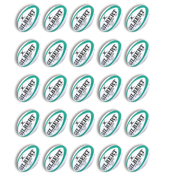 Gilbert G-TR7000 Trainer Ball Bundles - 25 Balls & 2 Bags