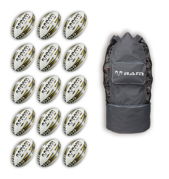 Victor 2.0 Elite Match Ball Bundle - 15 x balls and bag