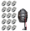 15 x Touch Tag Rugby Match Ball Bundle