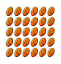 30 x Gripper 2.0 Hybrid - Pro Trainer Neon Rugby Ball Bundle