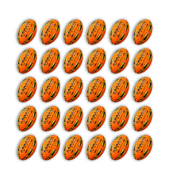 Gripper 2.0 Pro Trainer Neon Yellow, Orange & Green Ball Bundle - 30 x balls and 2 bags