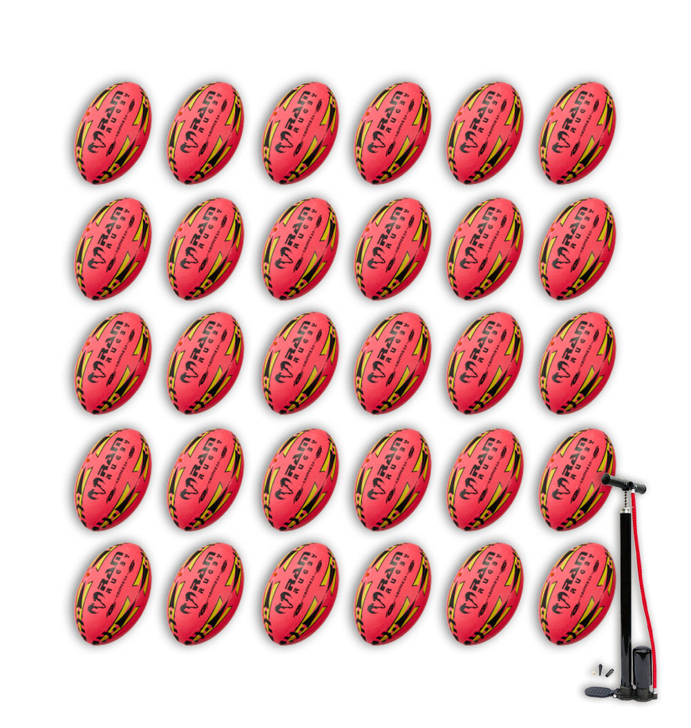 Gripper 2.0 Pro Trainer Neon Pink Ball Bundle - 30 x balls and 2 bags
