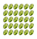 Gripper 2.0 Pro Trainer Neon Yellow, Orange & Green Ball Bundle - 30 x balls and 2 bags