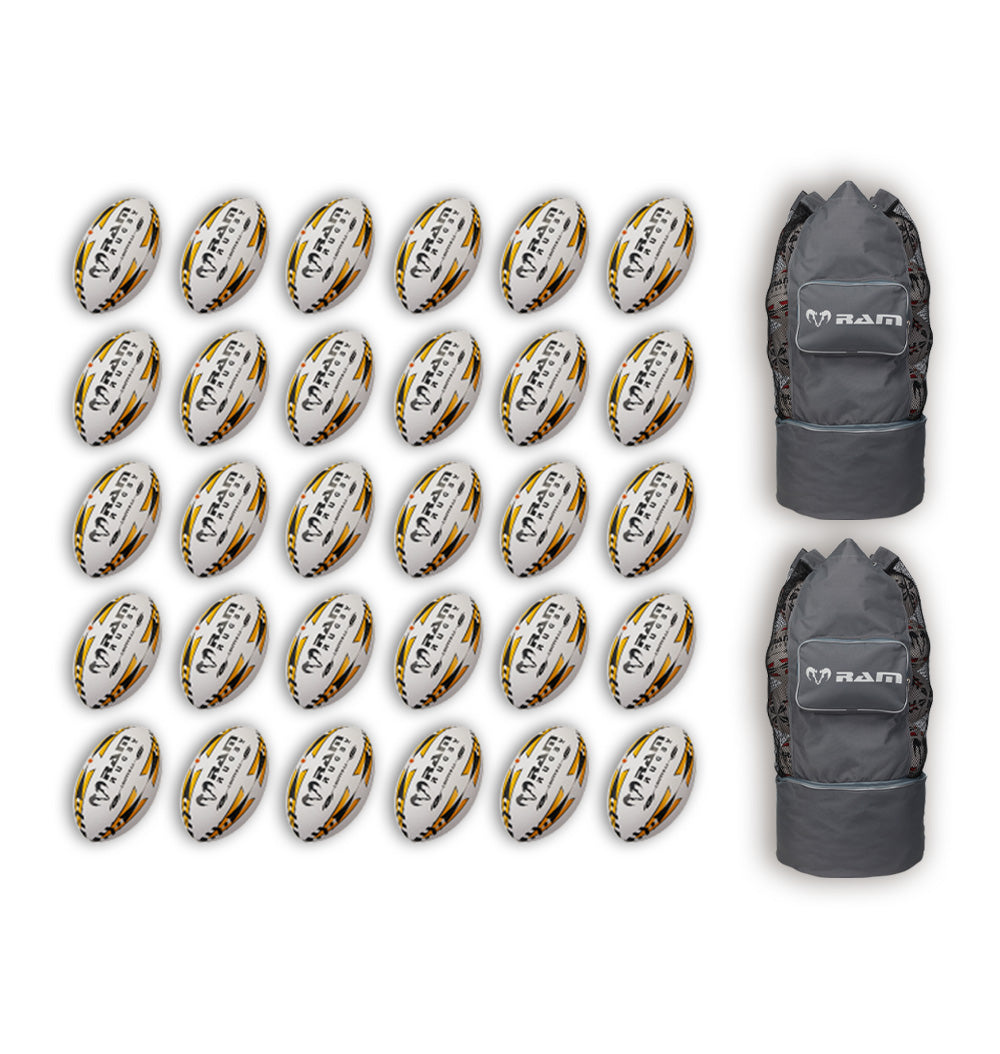 Gripper 2.0 Pro Trainer Ball Bundle - 30 x balls and 2 bags
