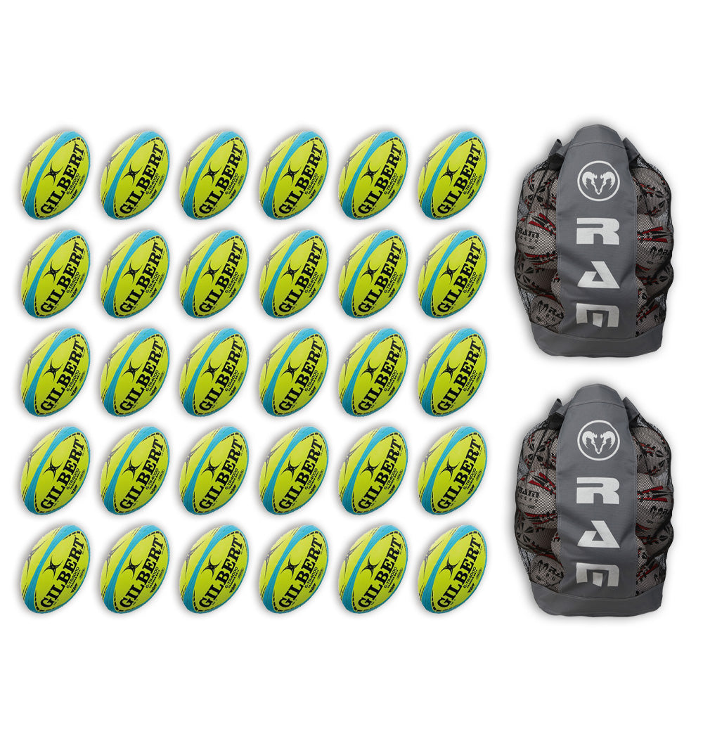 30 x GILBERT G-TR4000 TRAINER BALL BUNDLE (SIZE 3 ONLY)