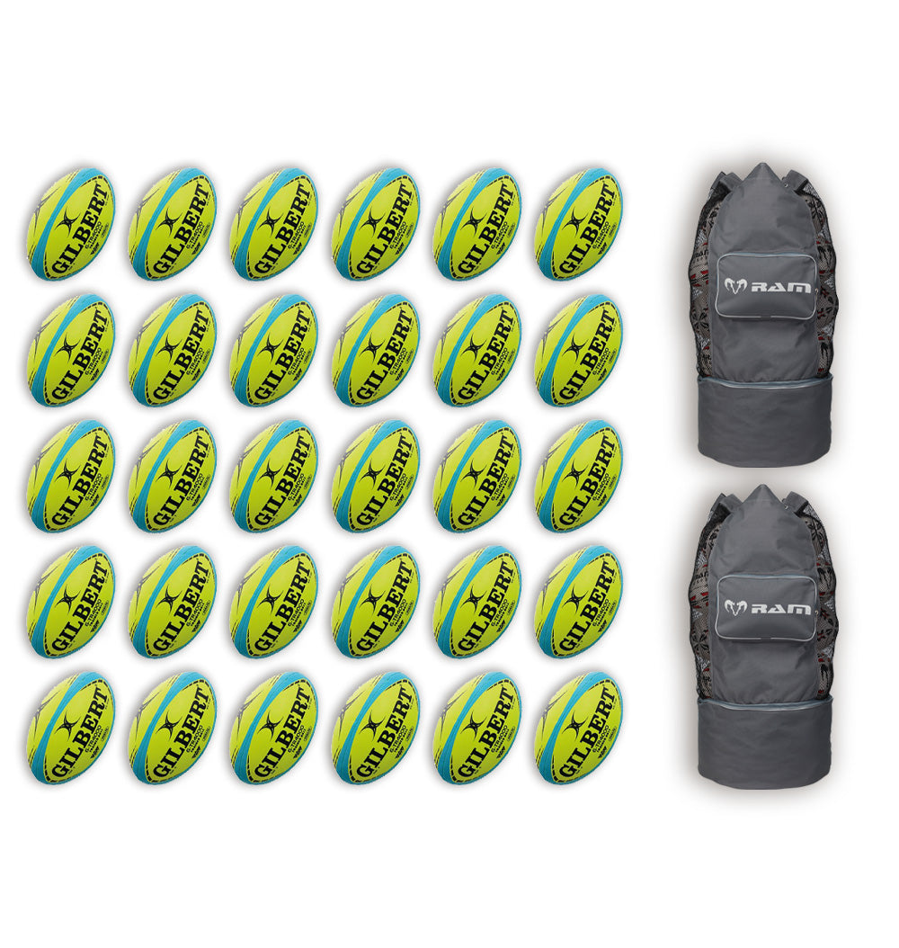 30 x GILBERT G-TR4000 TRAINER BALL BUNDLE (SIZE 3 ONLY)