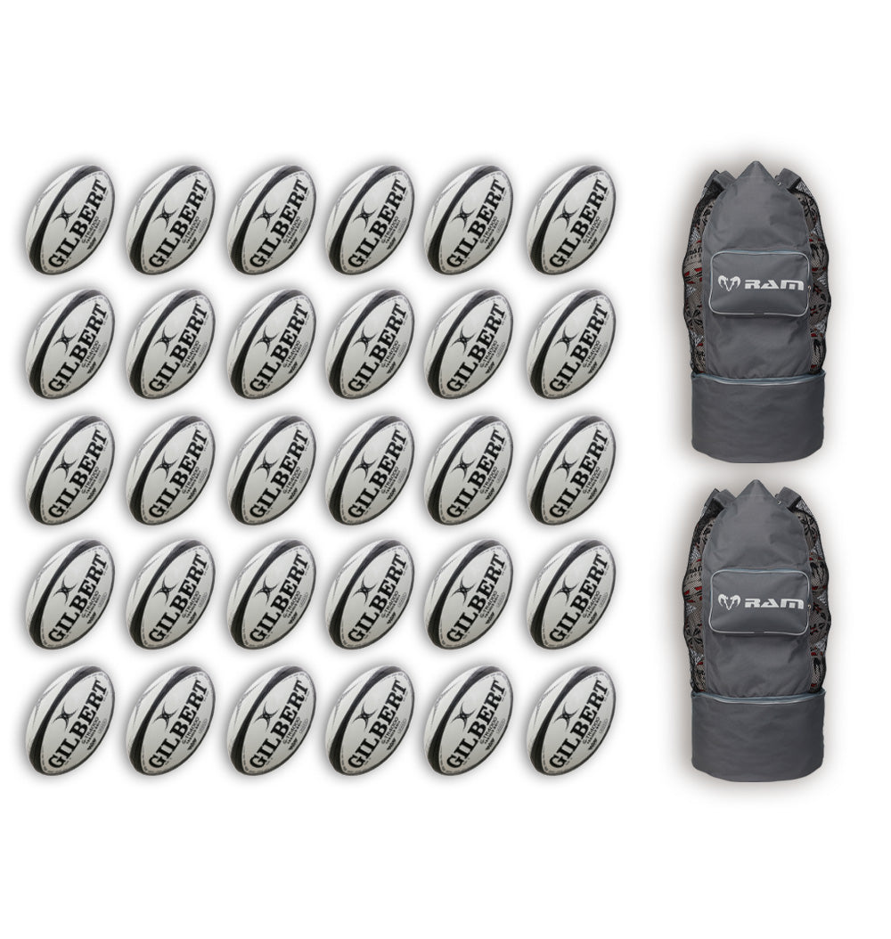 30 x GILBERT G-TR4000 TRAINER BALL BUNDLE (SIZE 3 ONLY)