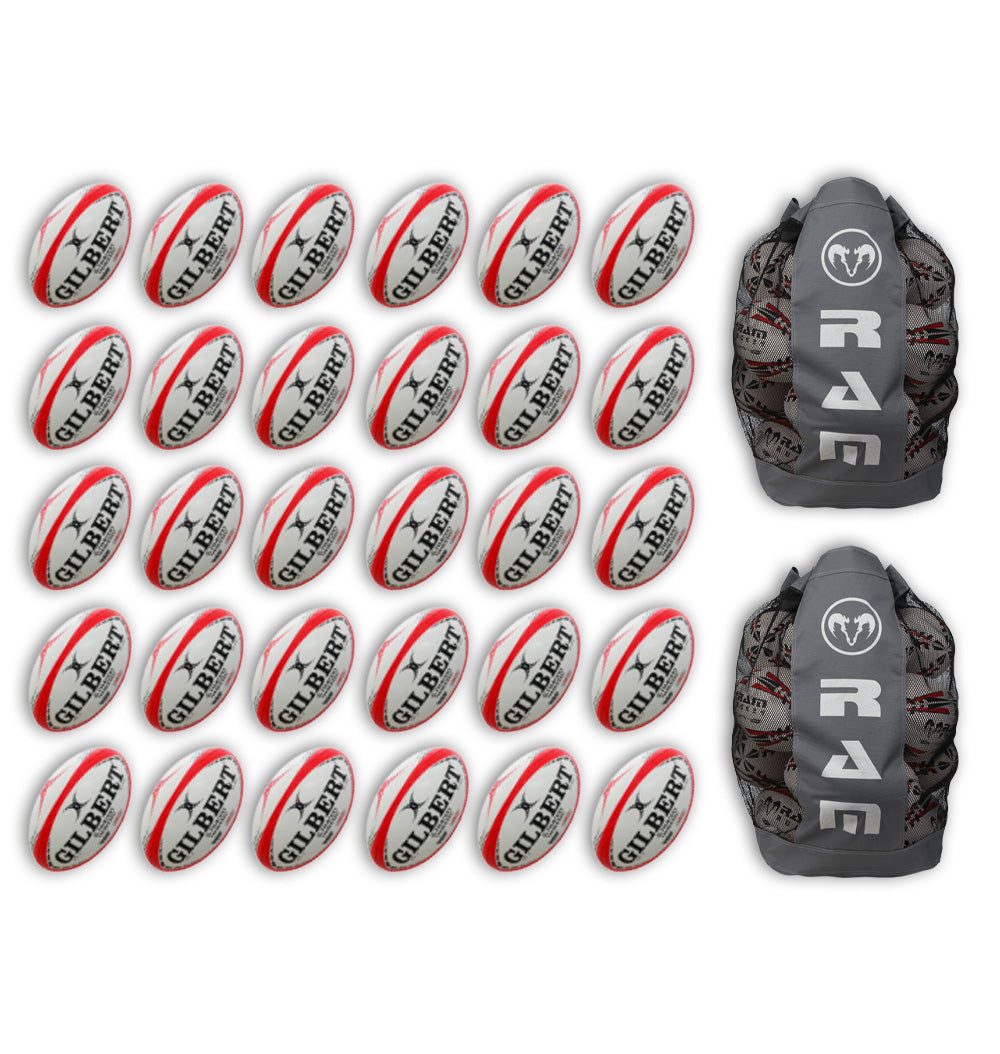 30 x GILBERT G-TR4000 TRAINER BALL BUNDLE (SIZE 3 ONLY)
