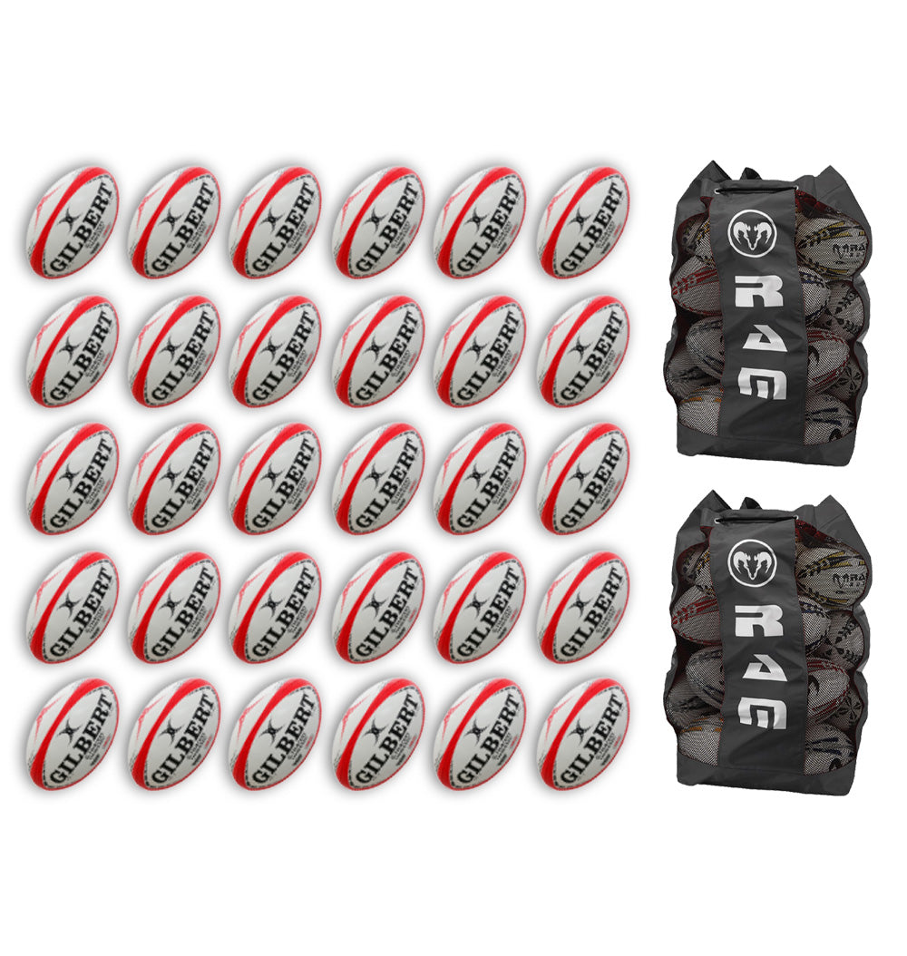 30 x GILBERT G-TR4000 TRAINER BALL BUNDLE (SIZE 3 ONLY)
