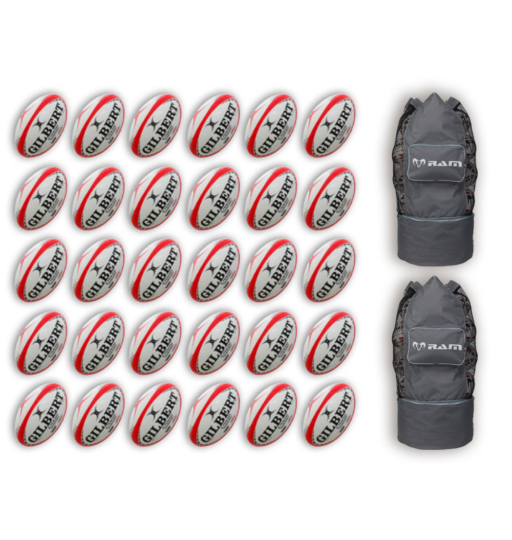 30 x GILBERT G-TR4000 TRAINER BALL BUNDLE (SIZE 3 ONLY)