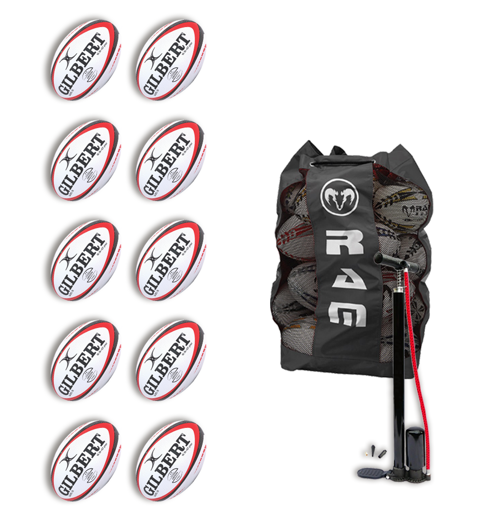 10 x Gilbert Orion Match Ball Bundle
