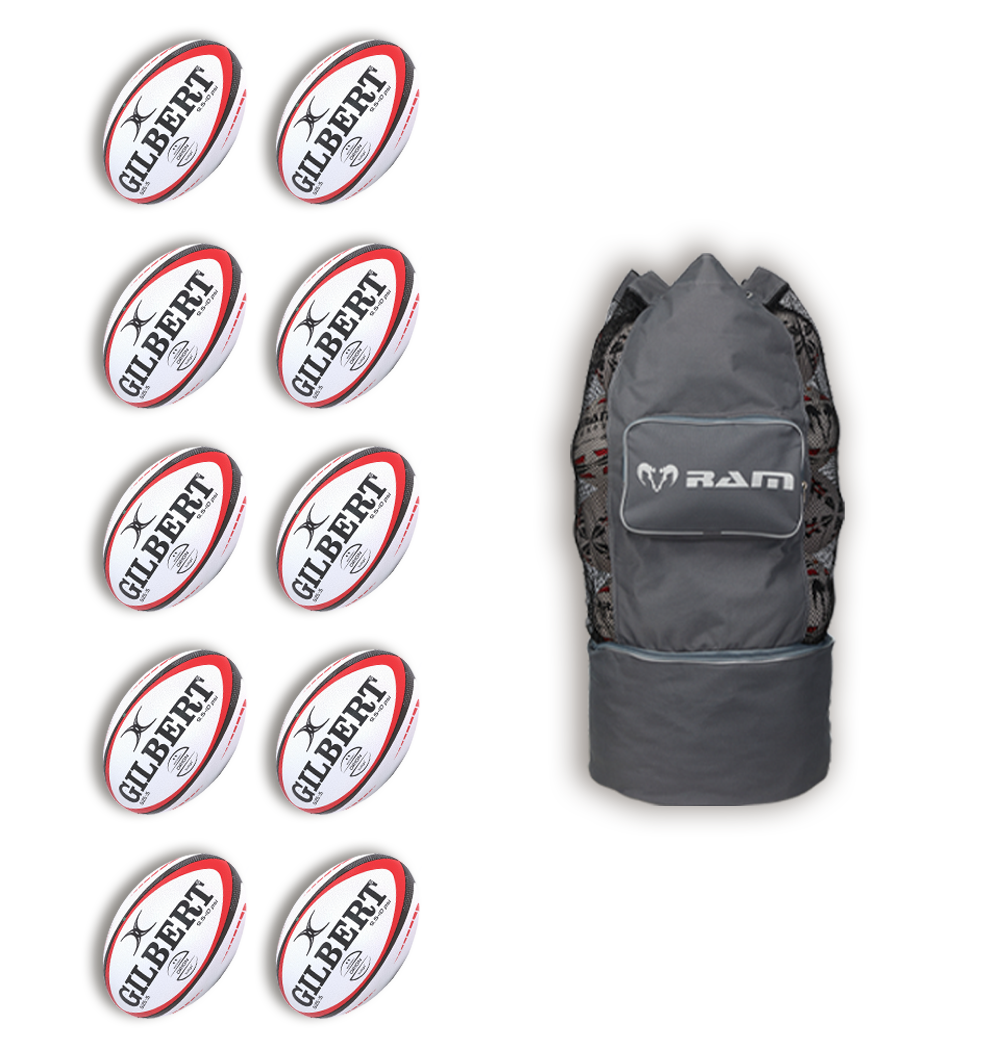 10 x Gilbert Orion Match Ball Bundle