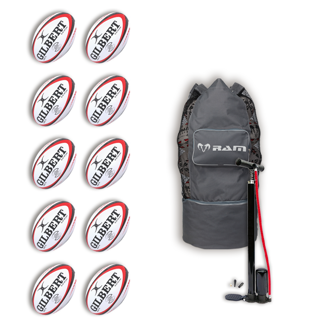10 x Gilbert Orion Match Ball Bundle
