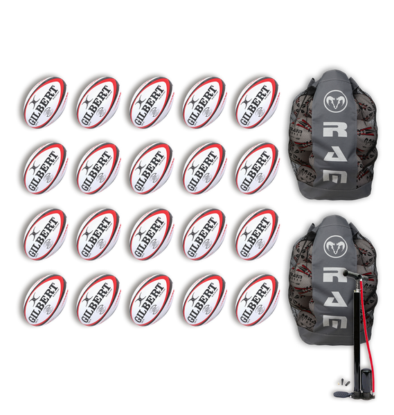 Gilbert Orion Match Ball Bundle - 20 or 25 x balls and bag