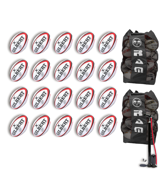 Gilbert Orion Match Ball Bundle - 20 or 25 x balls and bag