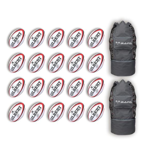 Gilbert Orion Match Ball Bundle - 20 or 25 x balls and bag