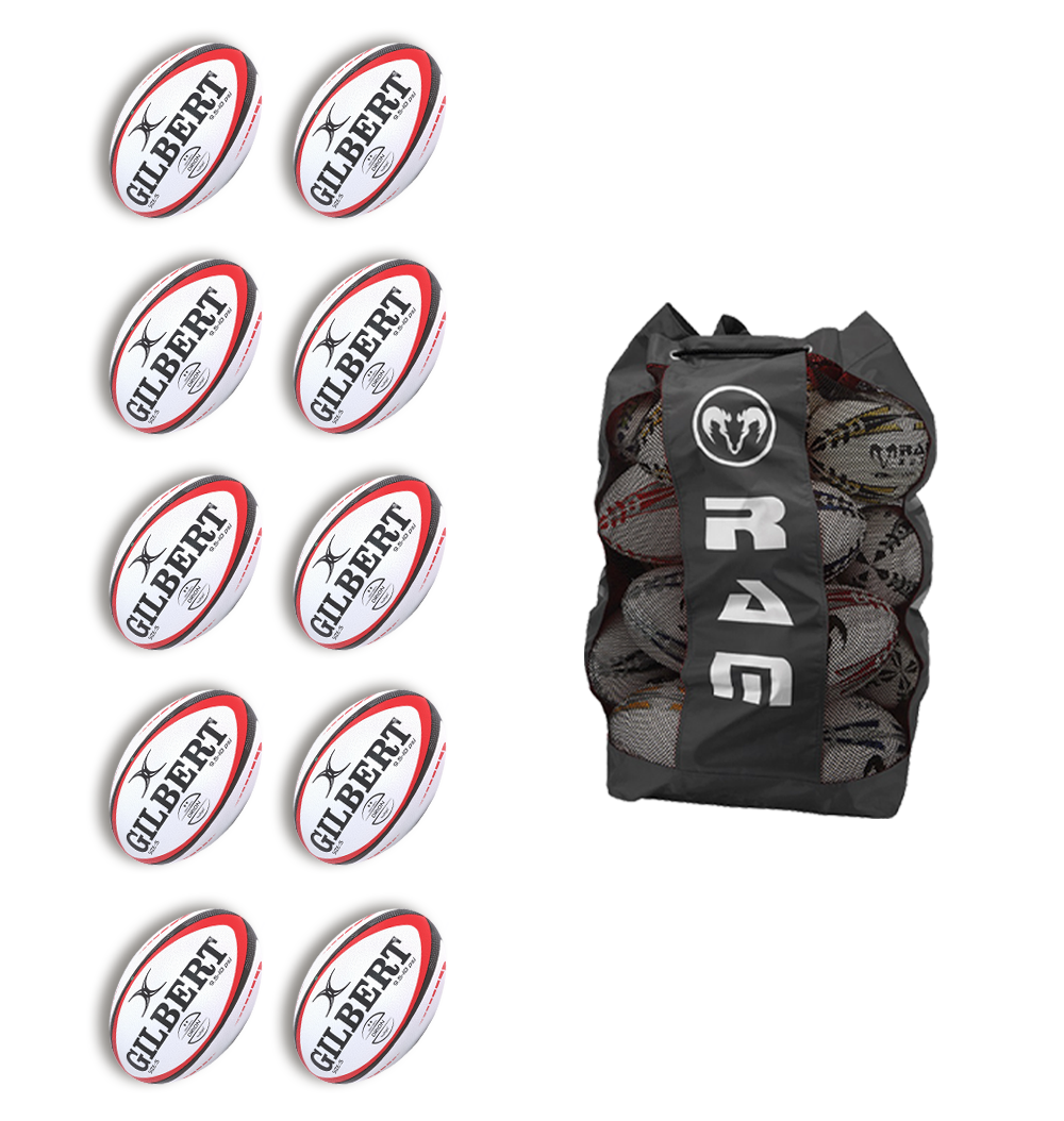 10 x Gilbert Orion Match Ball Bundle
