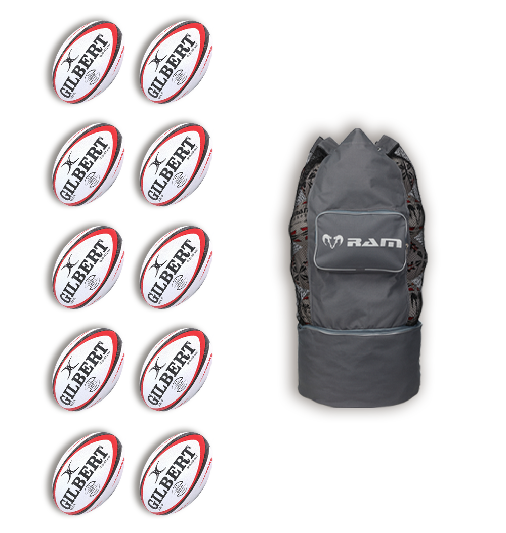 10 x Gilbert Orion Match Ball Bundle