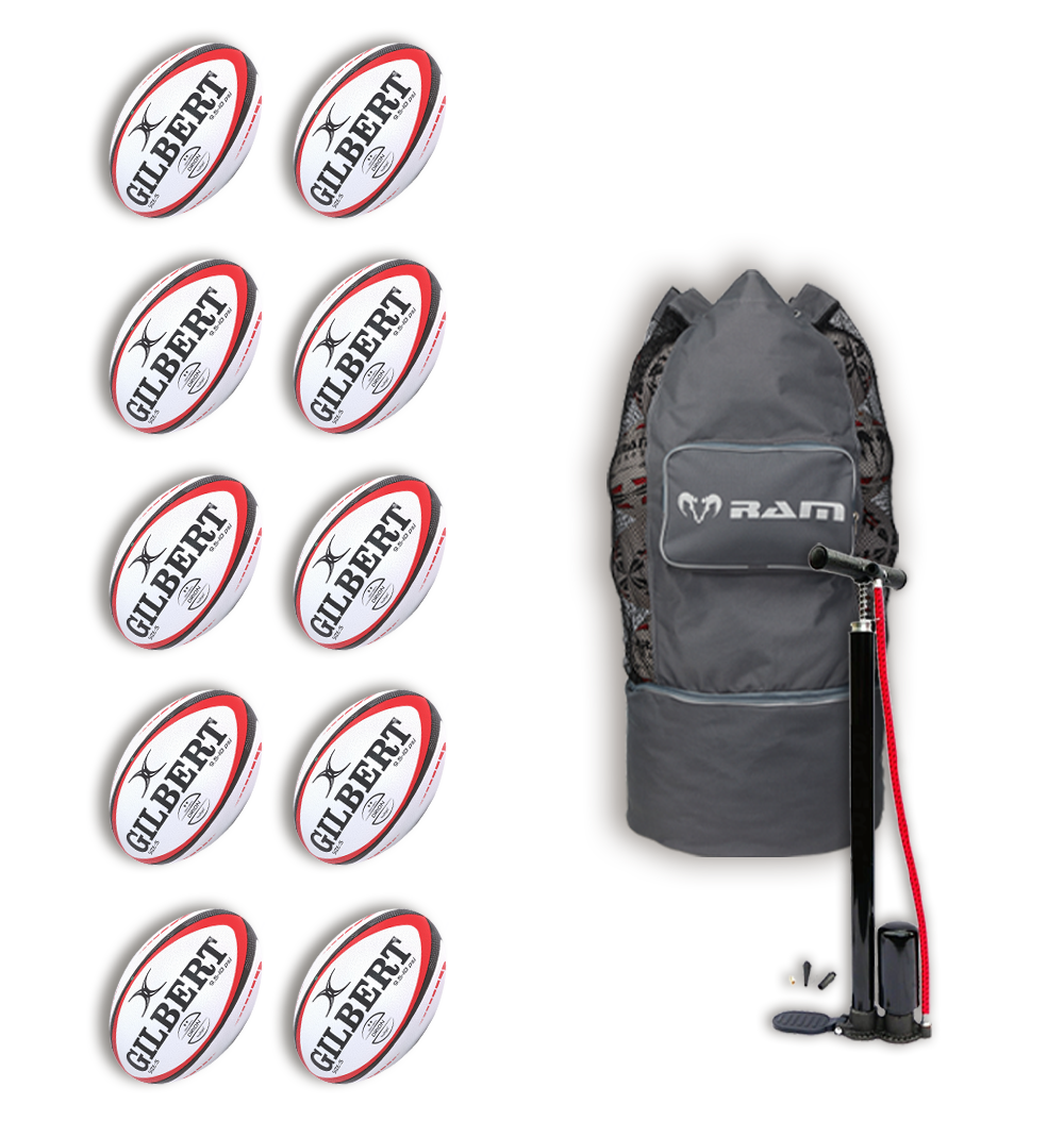 10 x Gilbert Orion Match Ball Bundle
