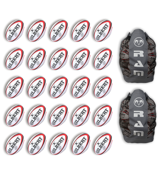 Gilbert Orion Match Ball Bundle - 20 or 25 x balls and bag