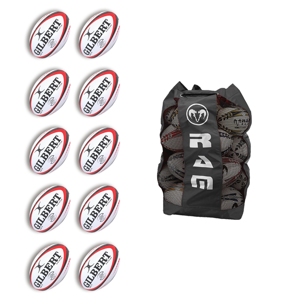 10 x Gilbert Orion Match Ball Bundle