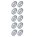 10 x Gilbert Advantia Match Ball Bundle
