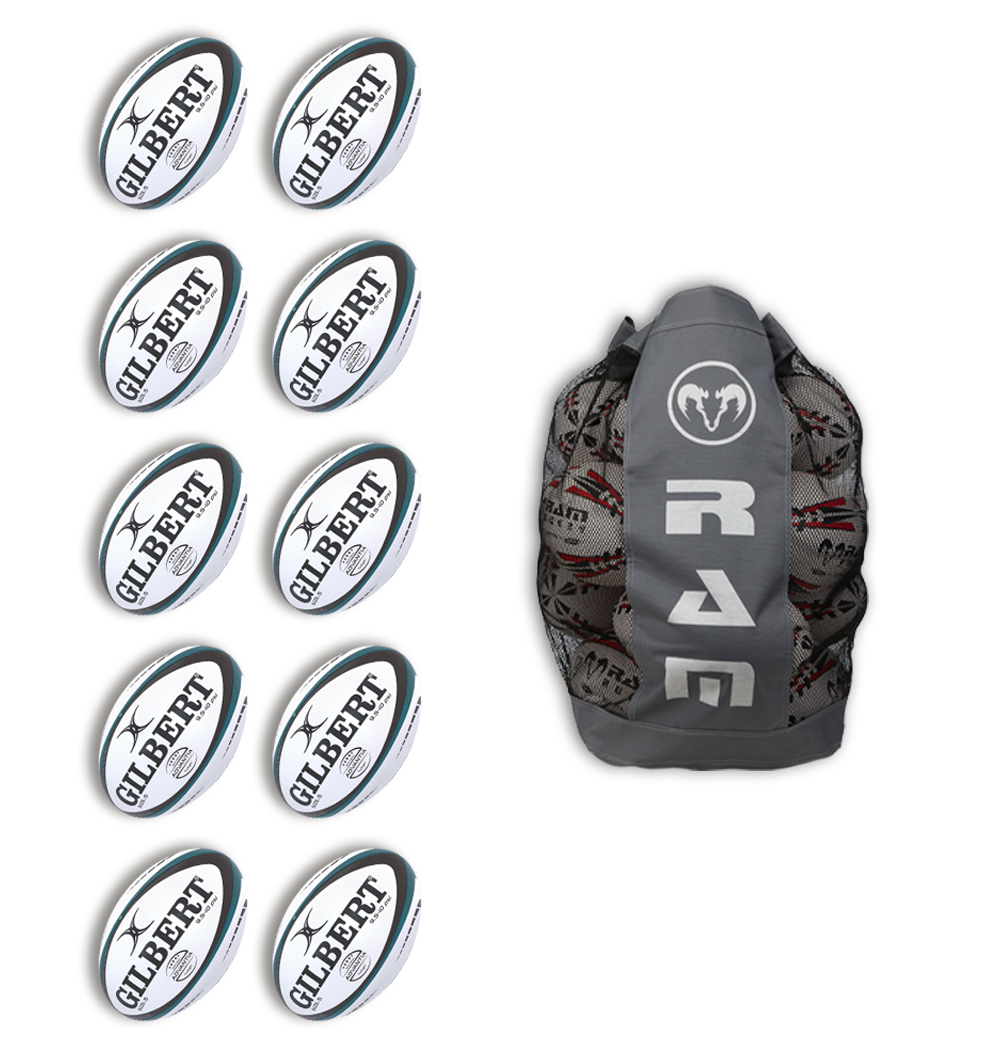 10 x Gilbert Advantia Match Ball Bundle
